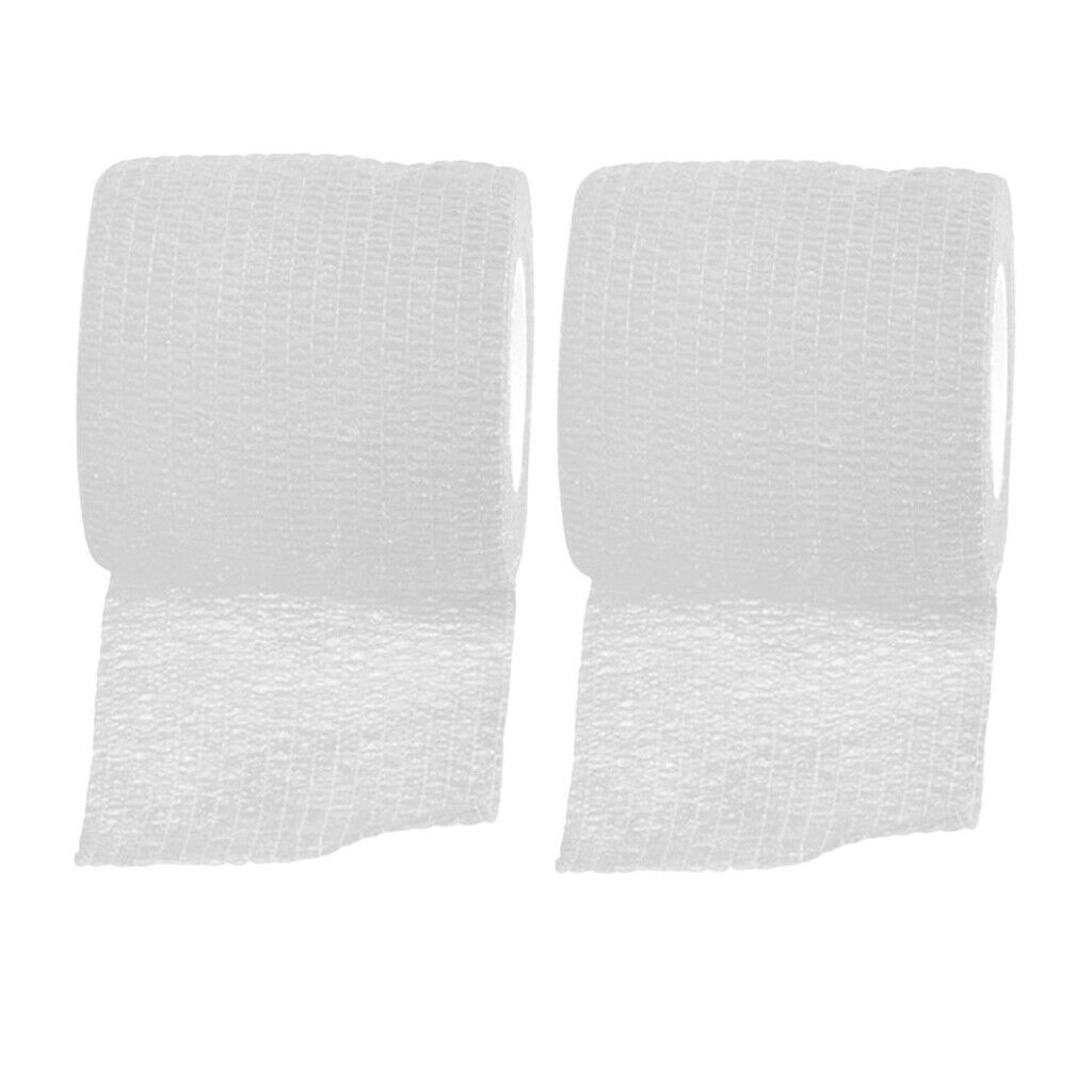 2 Roll Premium Tattoo Self-adhesive Bandage Tattoo Grip Pen Cover 5cm Wide