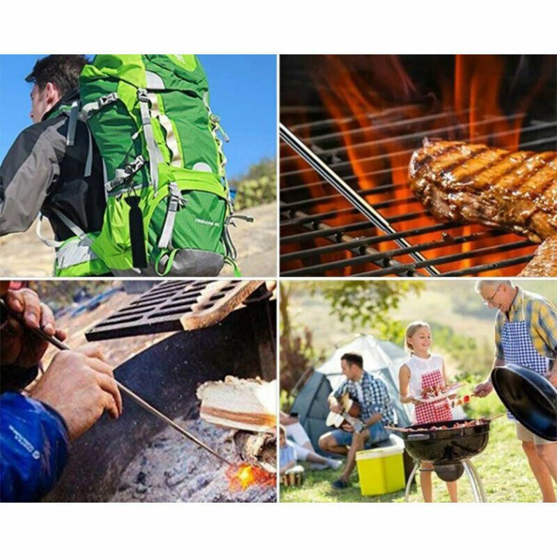 Outdoor Cooking Blow Fire Tube Portable Camping Tools Portable Fire Start.l8