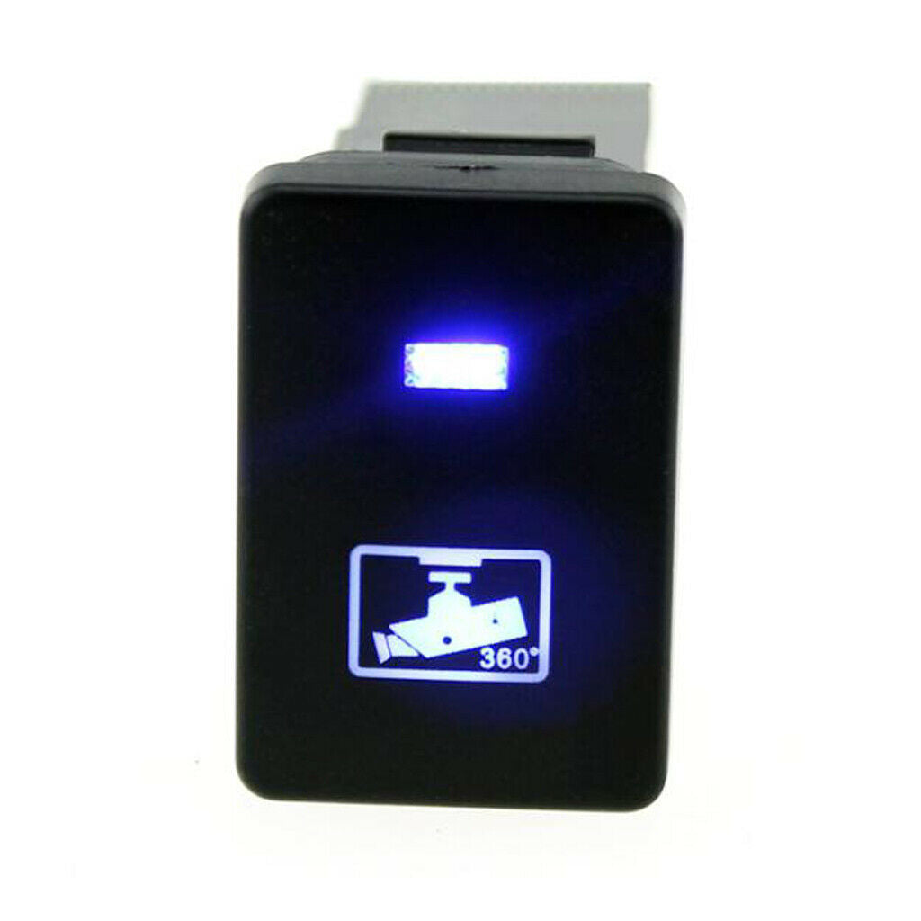 Blue LED Push Button Switch 12V for  Camry  Corolla Hilux RAV4