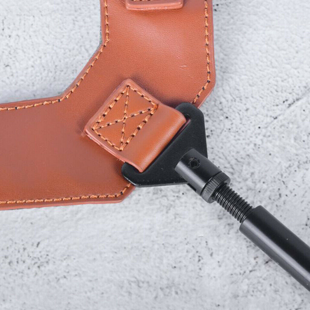 Bow Release Aid Cowhide Wrist Strap Quick Release Shooting Practice
