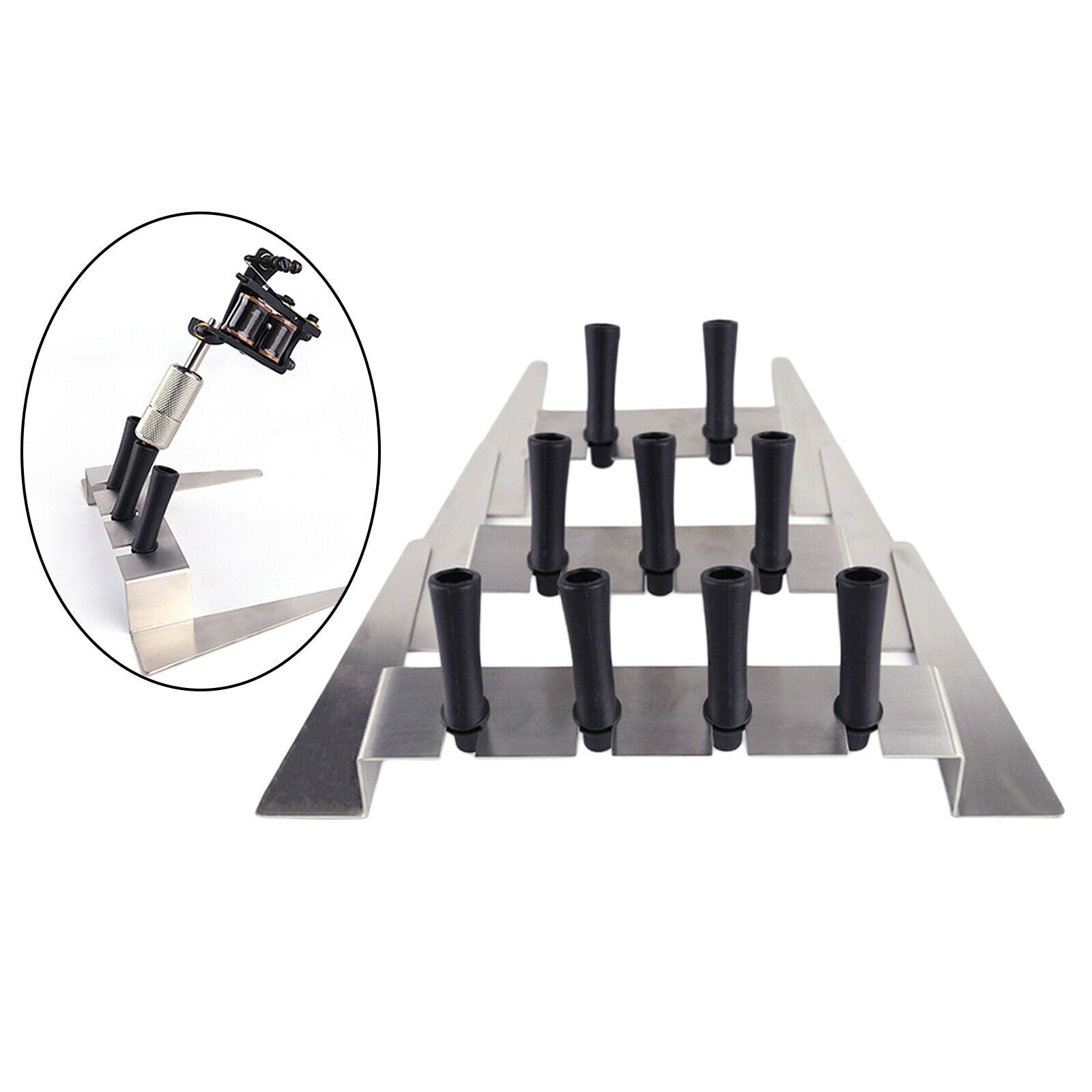 1Set Tattoo Pen Machine Holder Multi Use Organizer for Professional Salon