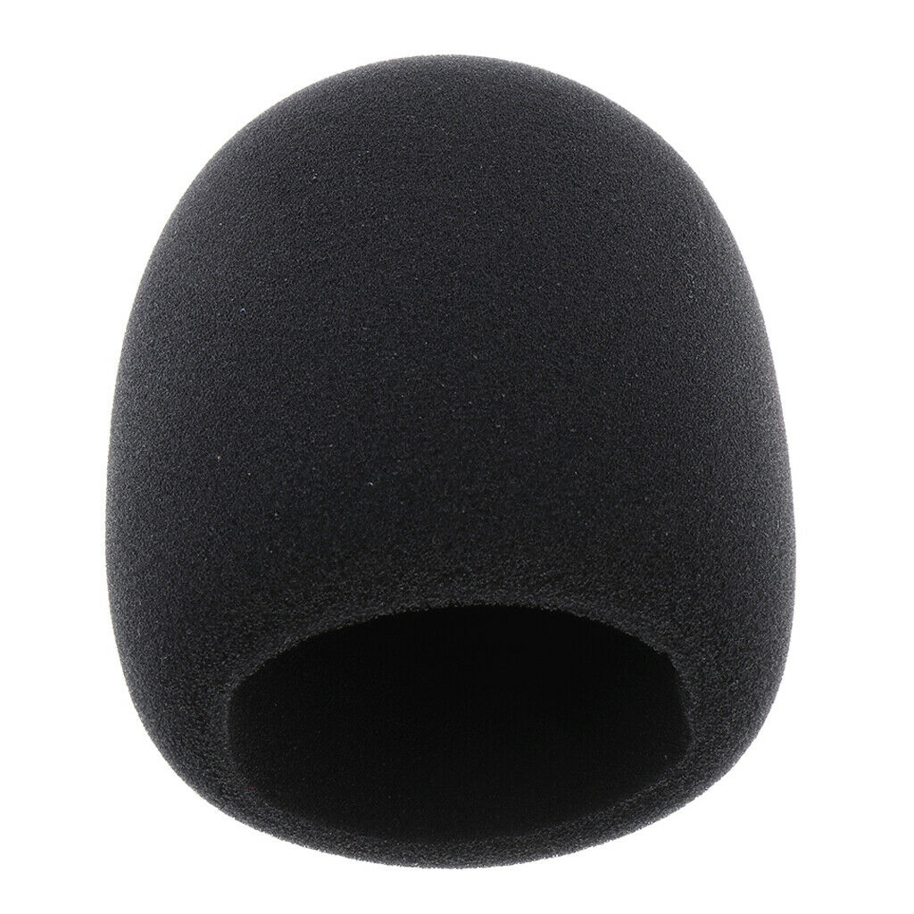 Large Microphone Mic Foam Cover Mic for Condenser Mic Equipment 4cm Dia