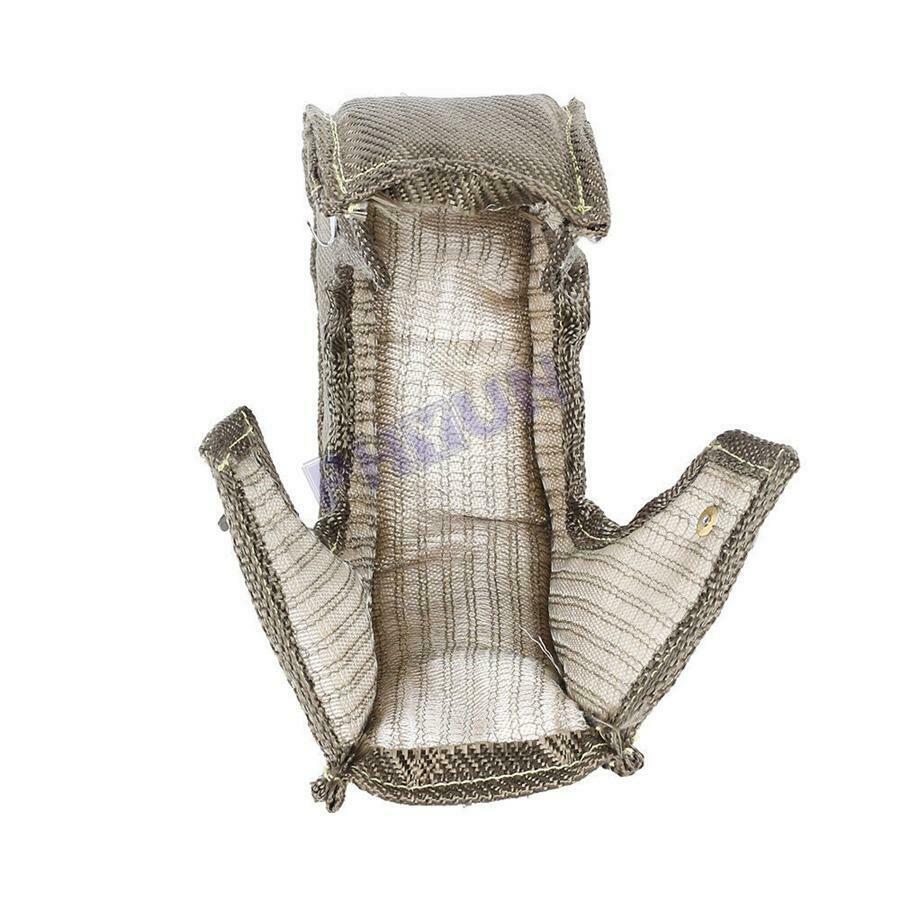 T4 Titanium Silica Stainless Steel Wire Turbo Blanket Shield Barrier Turbocharge