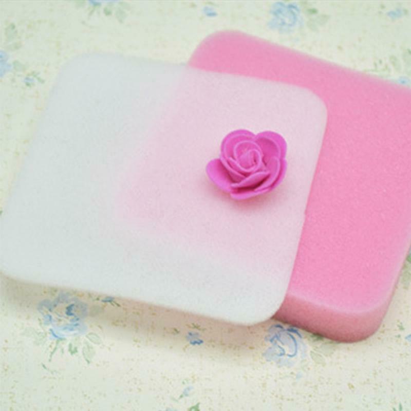 Flower Fondant Forming Cups Drying Holder Dry Flower Sponge Mats Forming Shaping