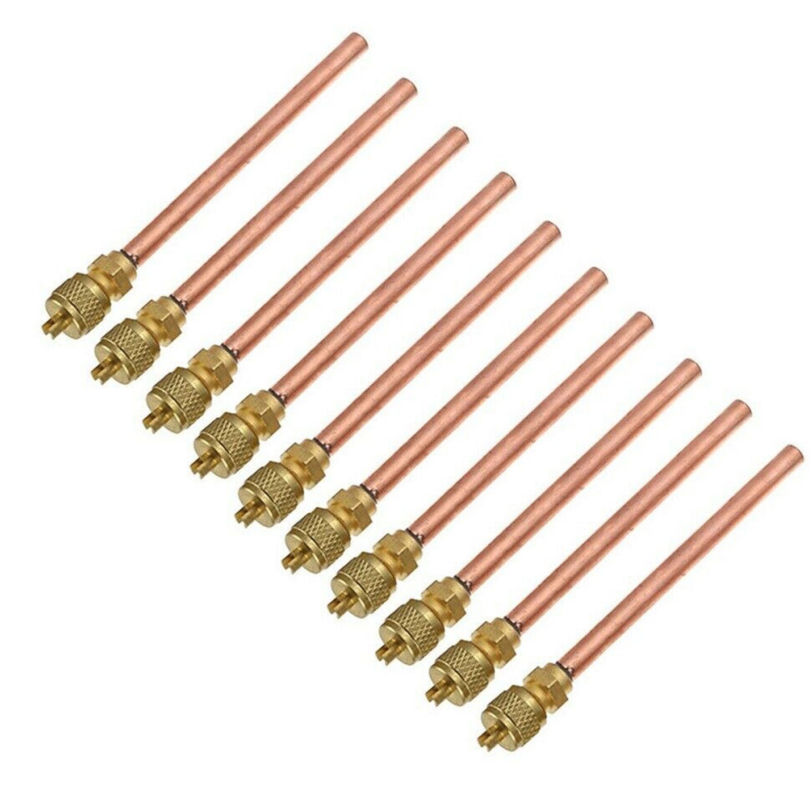 10X 1/4"Access Needle Valve Air Conditioning Refrigeration Stem Core Tool Lots