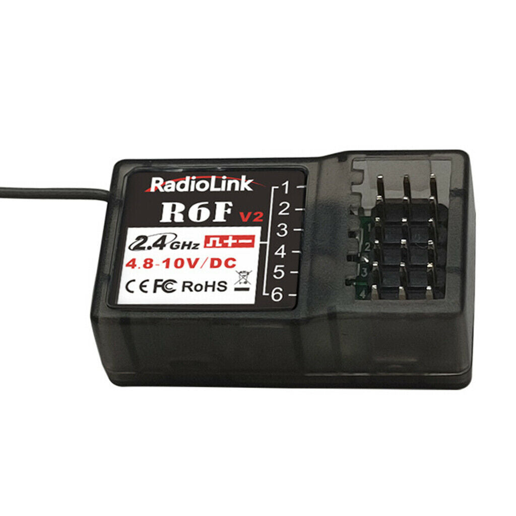 6 Channel R6F Receiver 3V-12V for RC6GS V2/RC4GS V2/RC6GS RC4GS RC3S RC4G