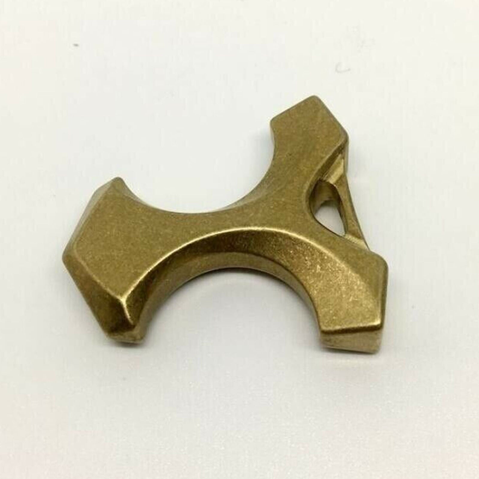 Multipurpose Solid Brass Defense Outdoor Window Breaker Brass Keychain
