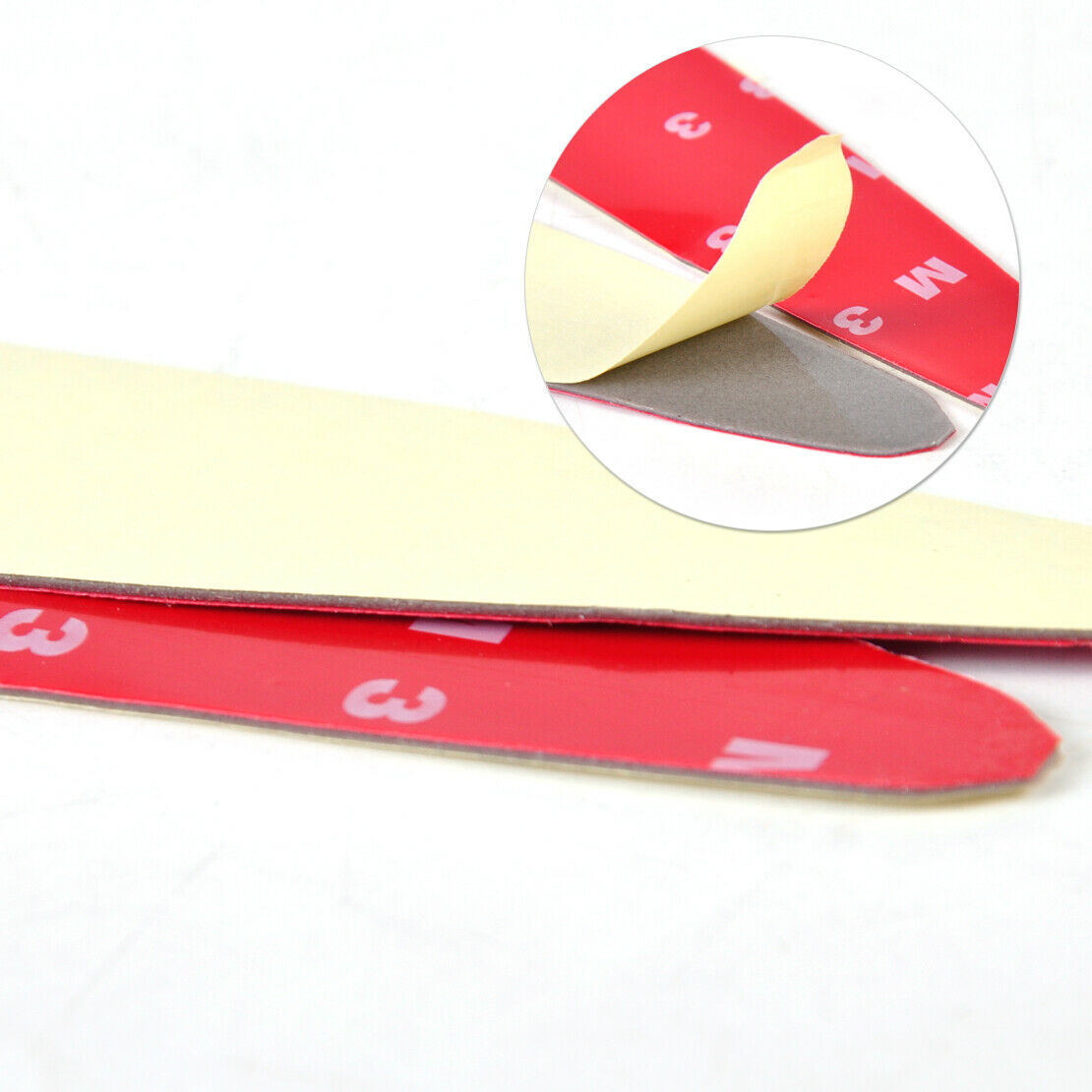 2x Car Bumper Streamline Edge Protector Strip Corner Guard Anti-rub Scratch An