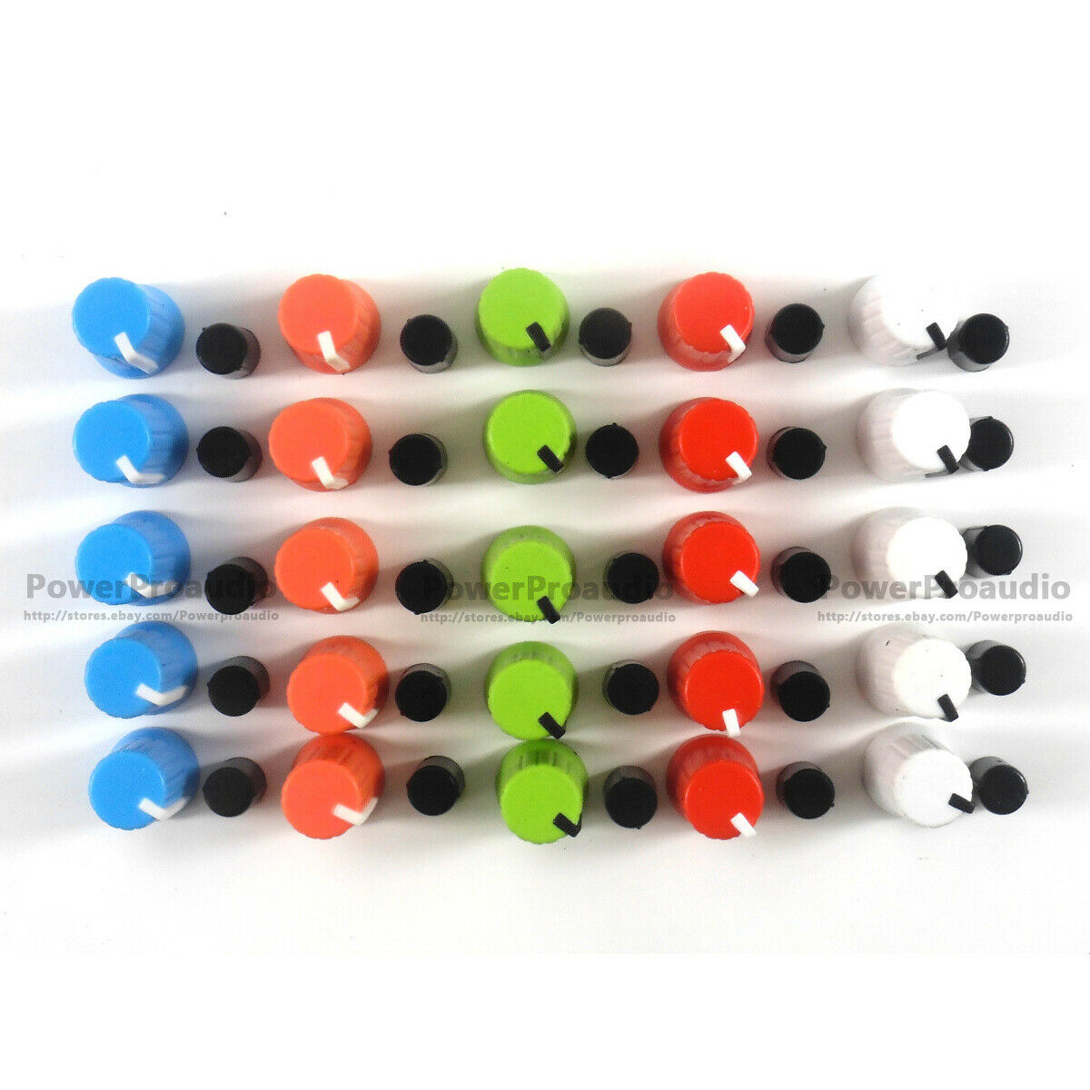 25 x  Rotary Knob NI For Traktor Kontrol Z1 Z2 S2 S4 S5 S8 DJ Controller Mixer