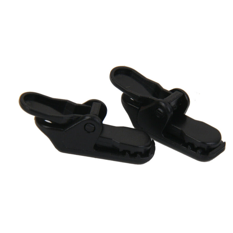 10 x Awning Clamp Tarp Clips Snap Hangers Tent Camping Survival Tighten Tool