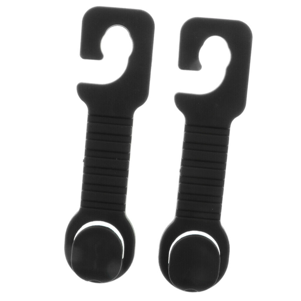 2 Pieces Universal Car Back Seat Headrest Hangers Storage Hooks