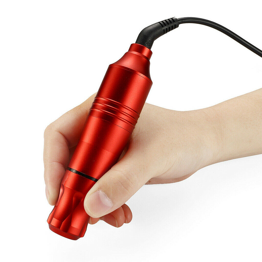 Premium Aluminum Tattoo Machine Motor Rotary Permanent Makup Machine  Pen Red