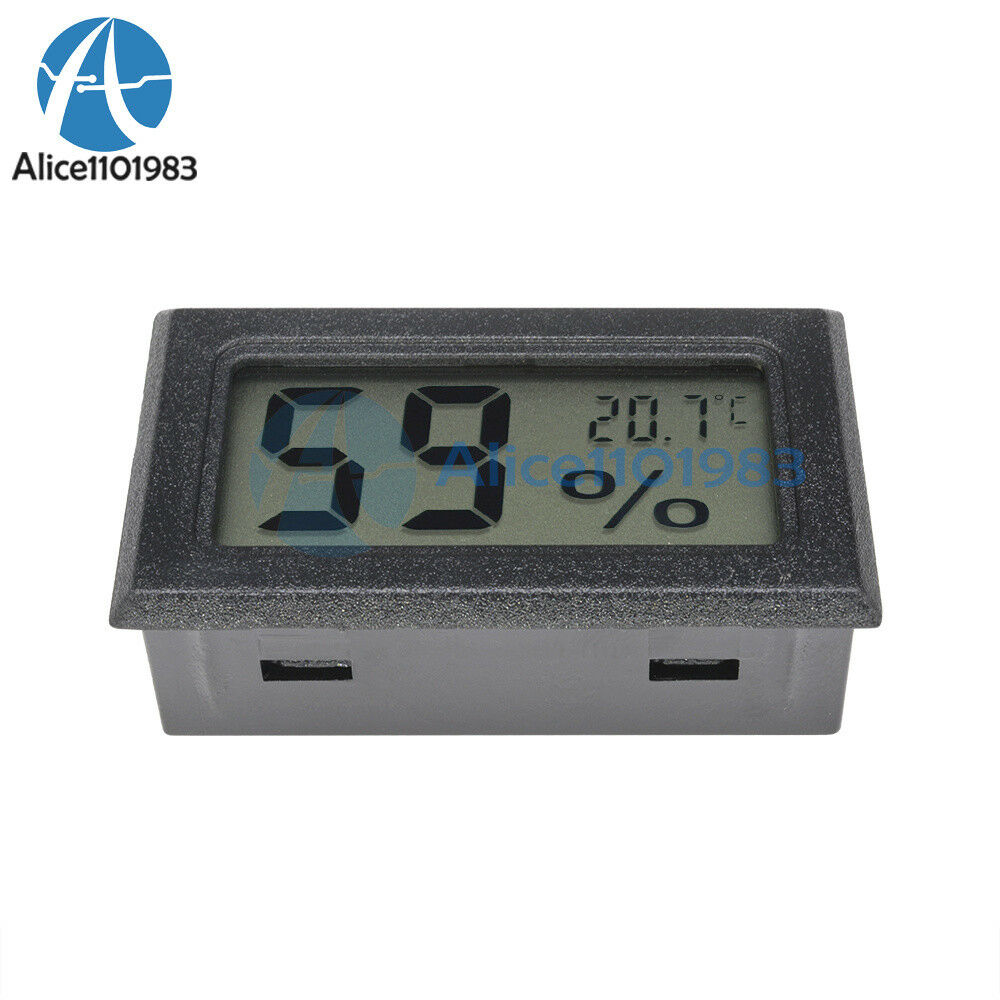Digital LCD Indoor Temperature Humidity Meter Thermometer Hygrometer