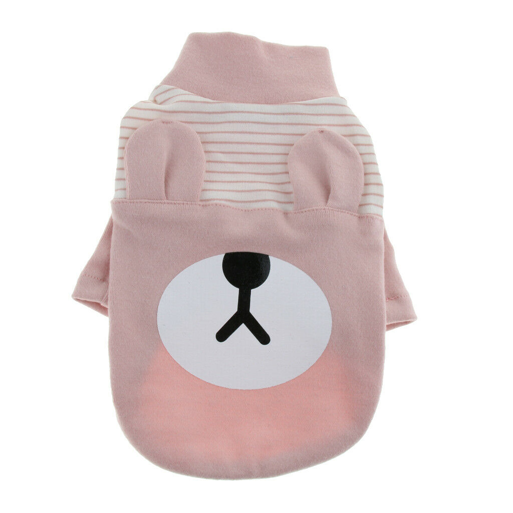Dog Winter Coat Warm Vest Clothes Apparel for Small Medium Dog Cat pink