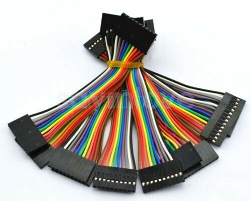 10pcs 10pin 10cm 2.54mm Female to Female Jumper Wire Dupont cable for Arduino