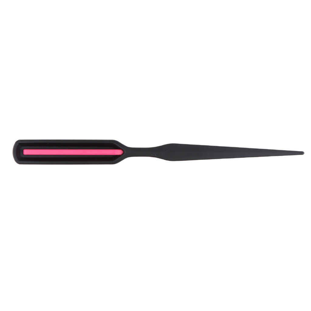 2 Pieces Salon Barber Rat Tail Hairdressing Teasing Brush No Frizz Brush