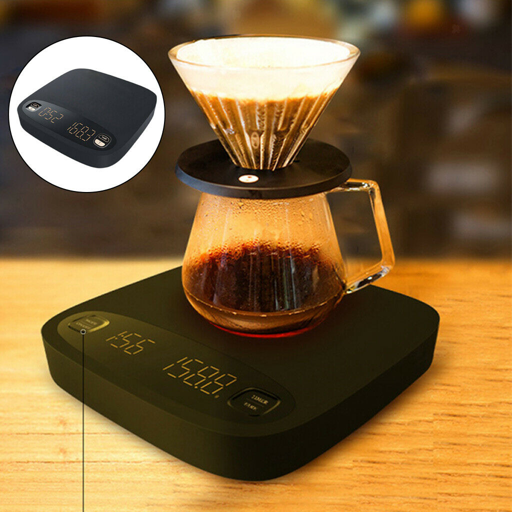 Household Coffee Scale with Timer Espresso Scale Kithen Hand Coffee Scale