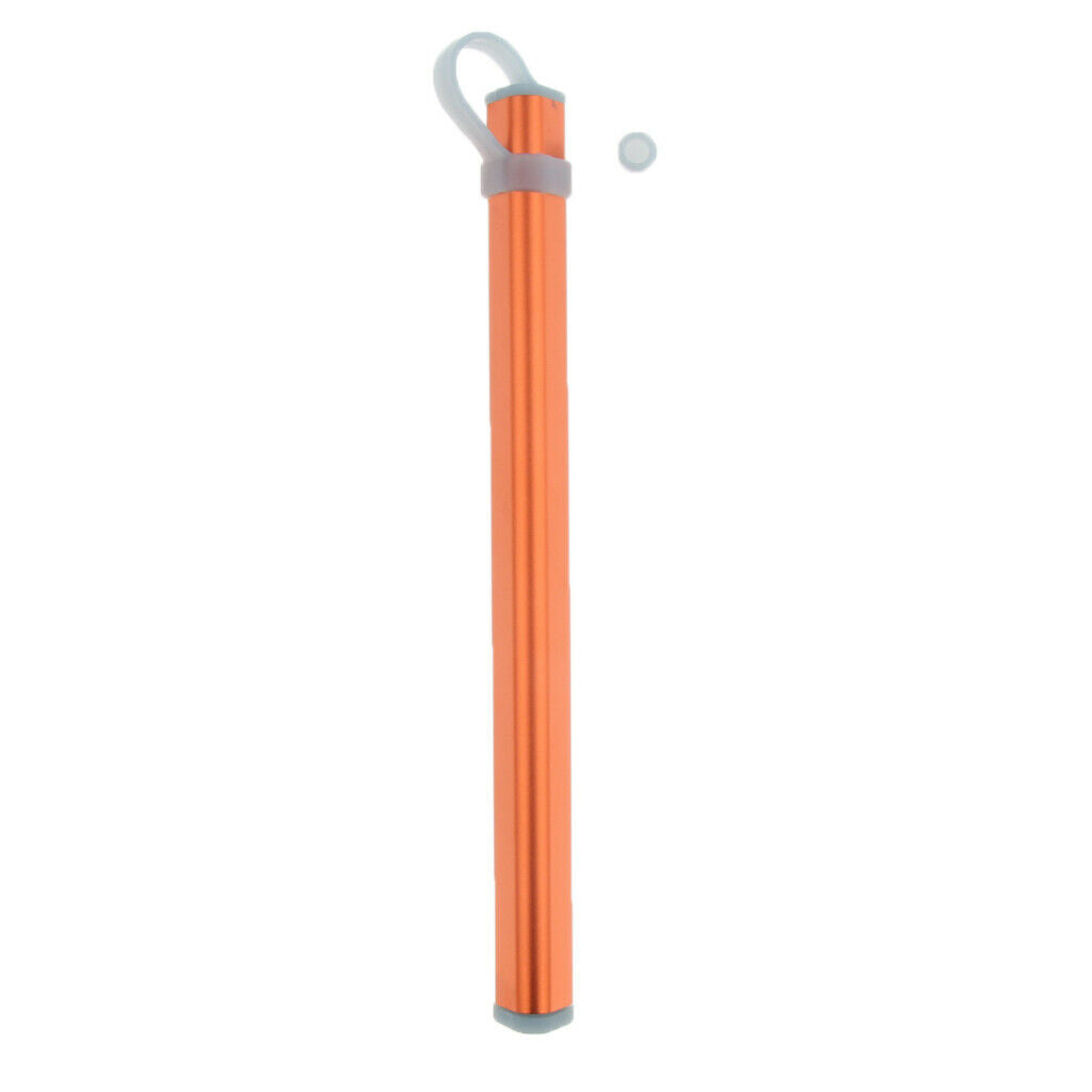 Travel Chopsticks Storage Aluminum Case Box Bag Portable Carrier Tube Pipe D