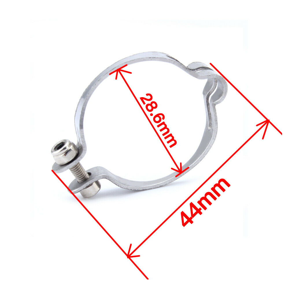 4Pc Bike Brake Cable Clamp Disc Brake Cable Pipe Line Clamp Organizer 28.6mm