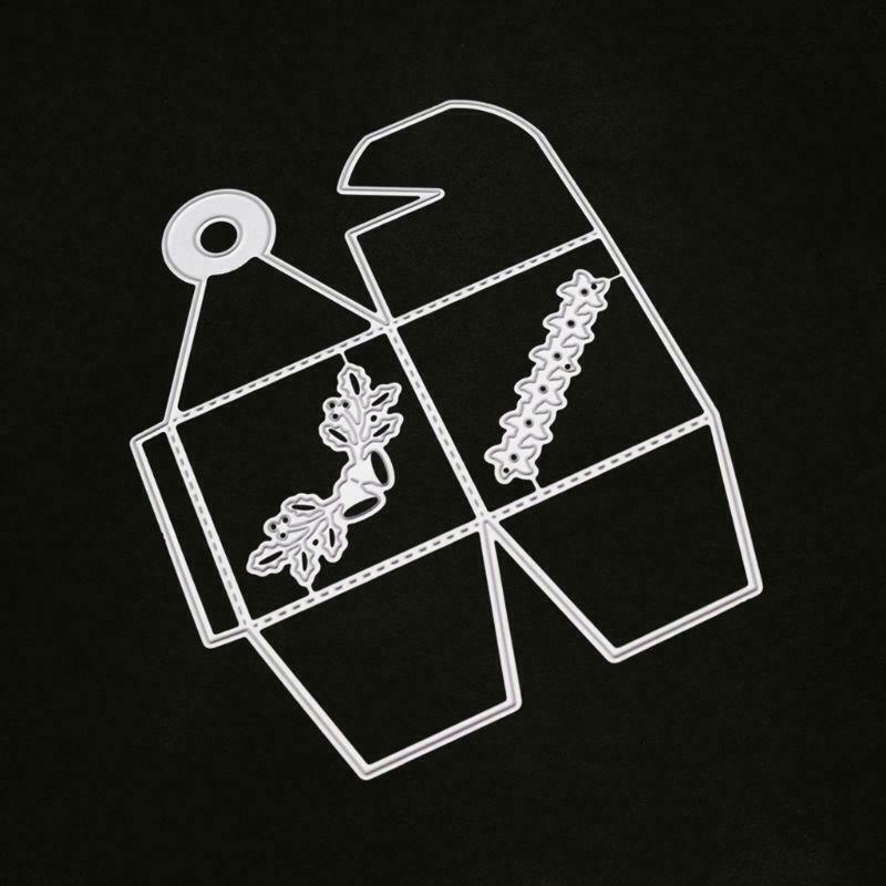 Christmas Bell Candy Box Metal Cutting Dies Stencil Scrapbooking DIY Album Stamp