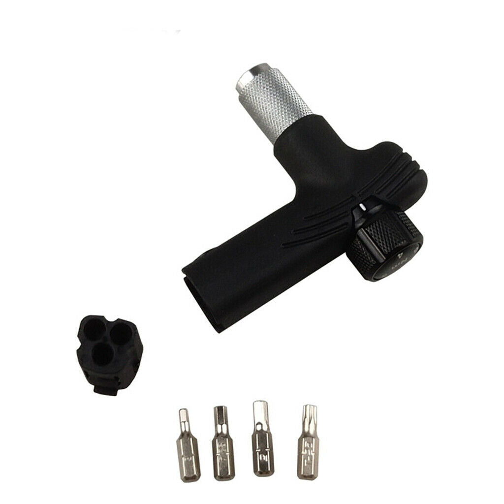 Adjustable Torque Ratchet Wrench Allen Key T25 Tool Bits Maintenance Tools