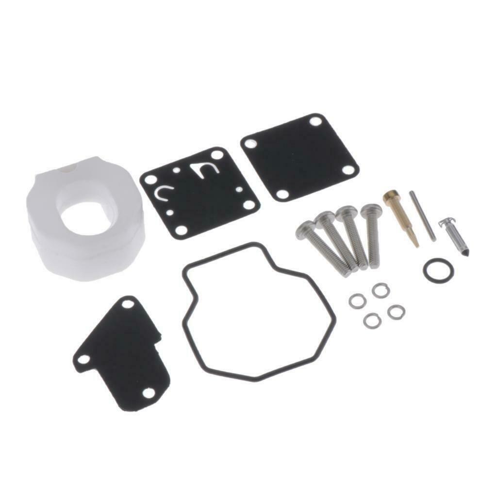 Carburetor Repair Kit - Carb Rebuild Tool Gasket Set For Yamaha 4HP 5HP Outboard