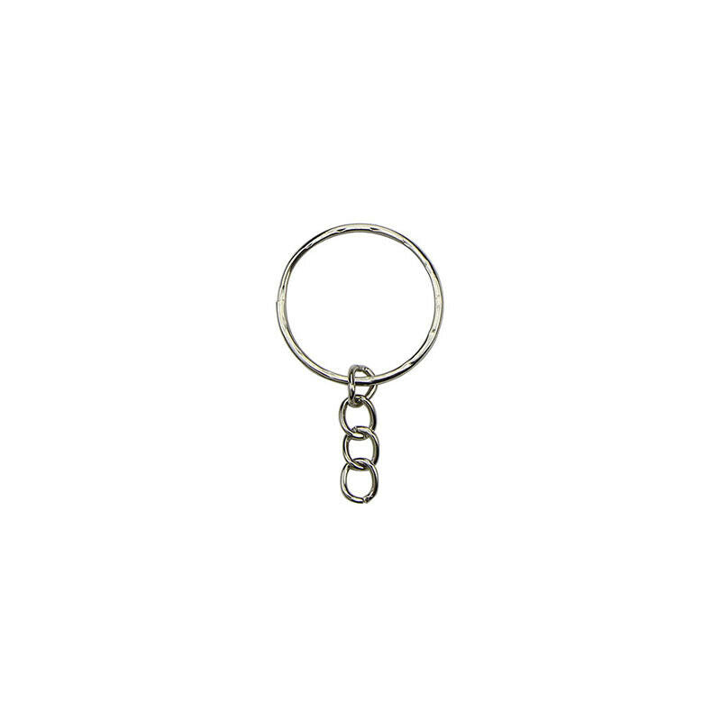 100Pcs Lobster Claw Clasp Hook Keychain Key ring DIY Making Jewelry FindingDD