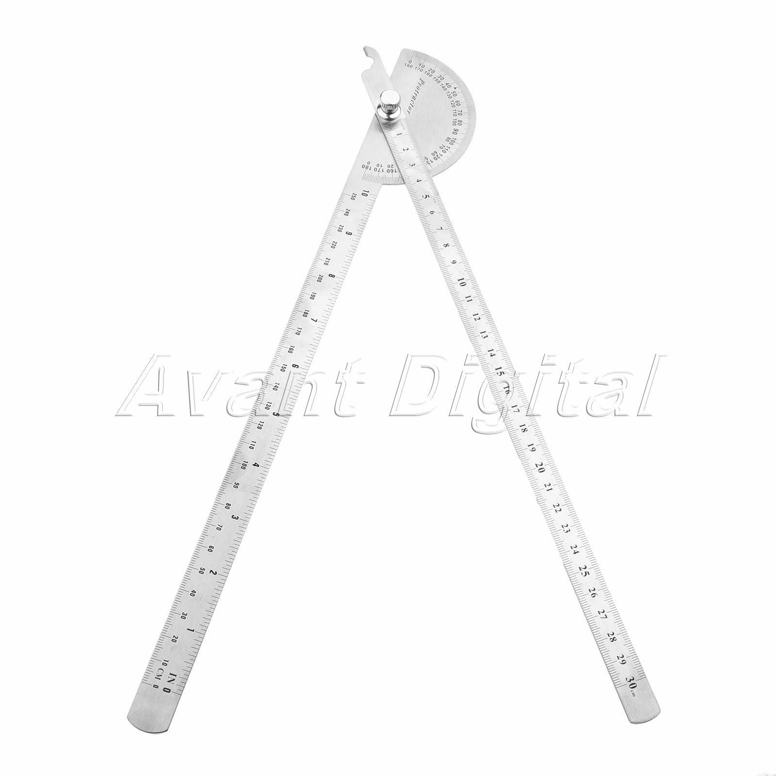 Durable 1pc 0-180 Degree Protractor Angle Finder Arm Measuring Tool Gauge Ruler