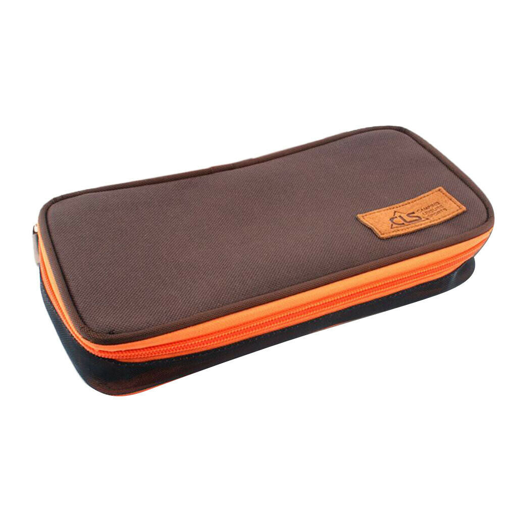 Cutlery Storage Bag Zipper Organizer for Camping, Travel, Office, Family BBQ,