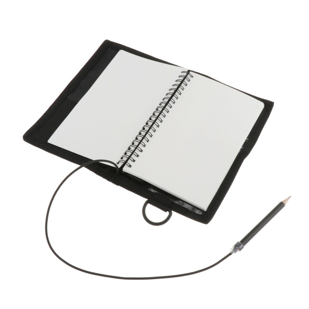 Deluxe Underwater Notebook Waterproof Paper Dairy Book for Scuba Diving Red