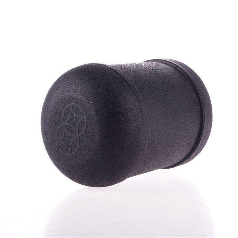 Black PVC Dice Cup Board Game KTV Pub Casino Party Game Dice Box with 5 Dices