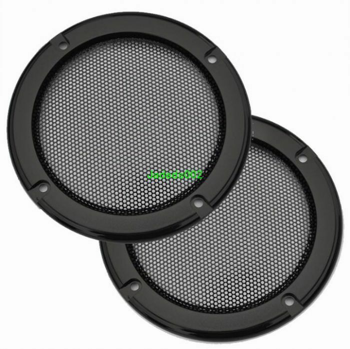 2pcs 5"inch speaker grille Car Audio protection cover Decorative circle 153mm