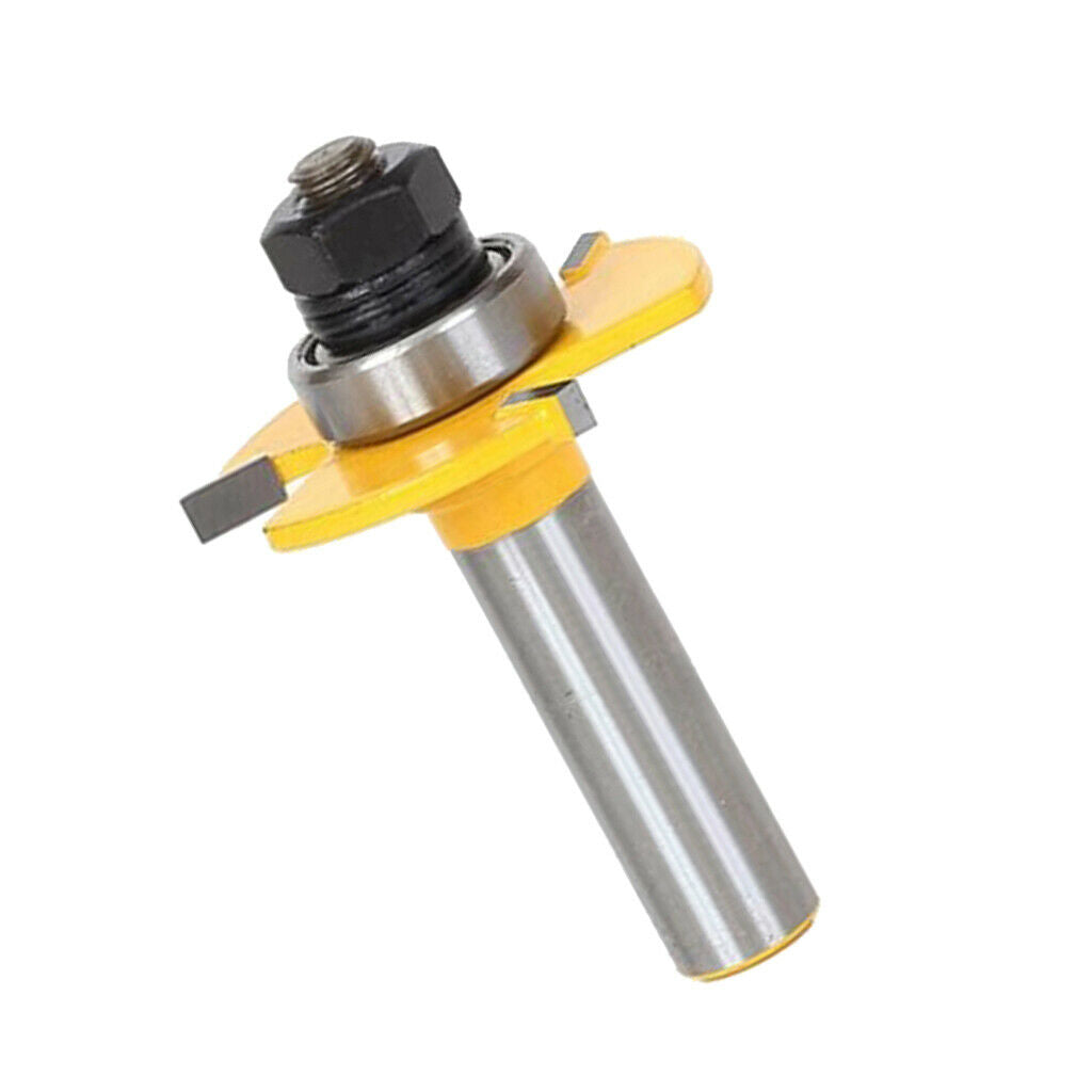 1Pieces Biscuit Joint Slot Cutter Jointing/Slotting Router Bit 1/2'' Shank