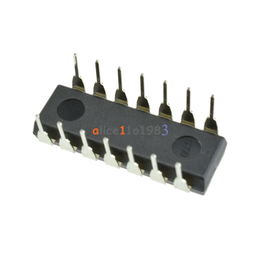 5PCS SN74HC00N 74HC00N IC QUAD 2-INPUT NAND GATE 14-DIP