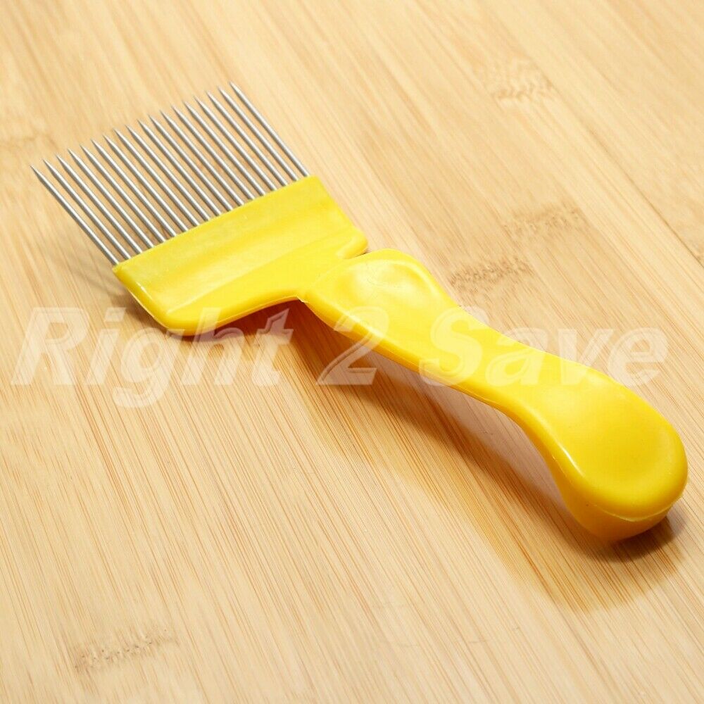 Stainless Steel Bee Keeping Beekeeping Honeycomb Honey Comb Tine Uncapping Fork