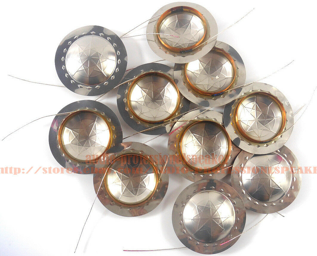 10pcs 25.4mm 25.5mm (1") titanium diaphragm dome Tweeters voice coil 8ohm