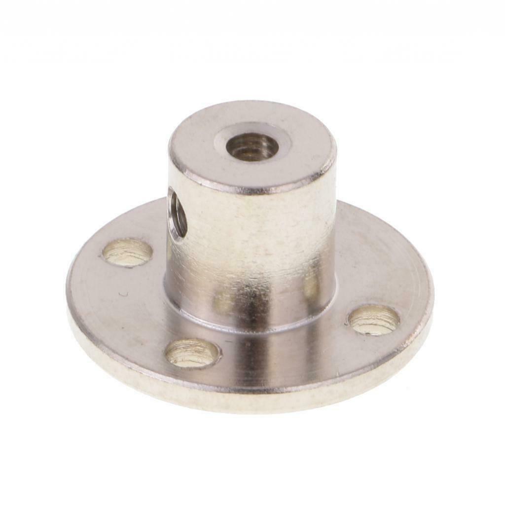 4 Pieces Rigid Flange Coupling Motor Guide Shaft Axis Bearing Coupler with