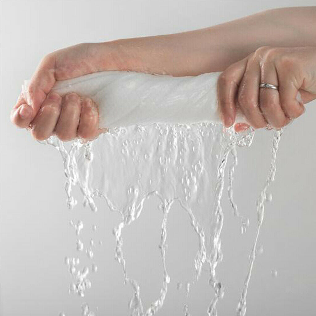 100Pcs Hairdressing Disposable Towels 70x30cm Toilet Bathroom Salon White