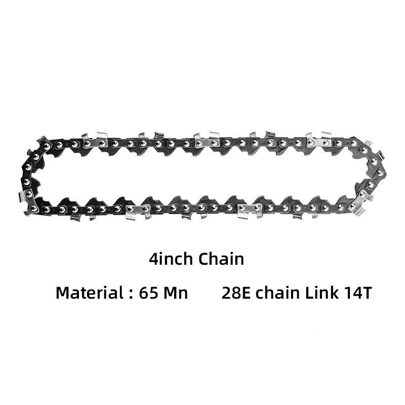 2pcs 4 Inch Replacement Chainsaw Chain for 4" Cordless Electric Mini Chain Saw