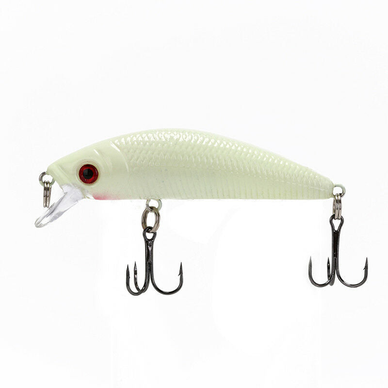 minnow night fishing lure bass crank bait hooks fish crankbait tackle plas.l8