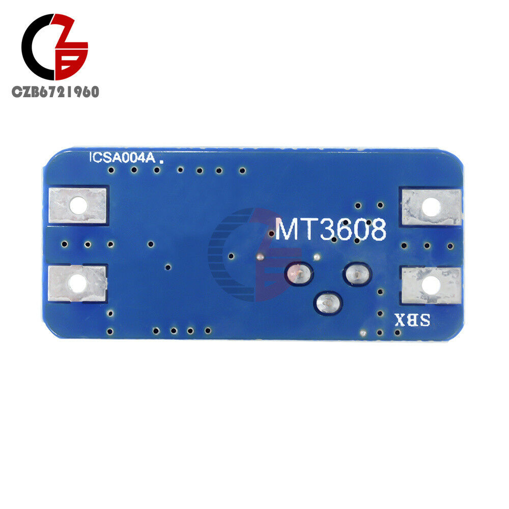 5Pcs MT3608 Step Up Power Apply Booster Module DC-DC 2V-24V 2A