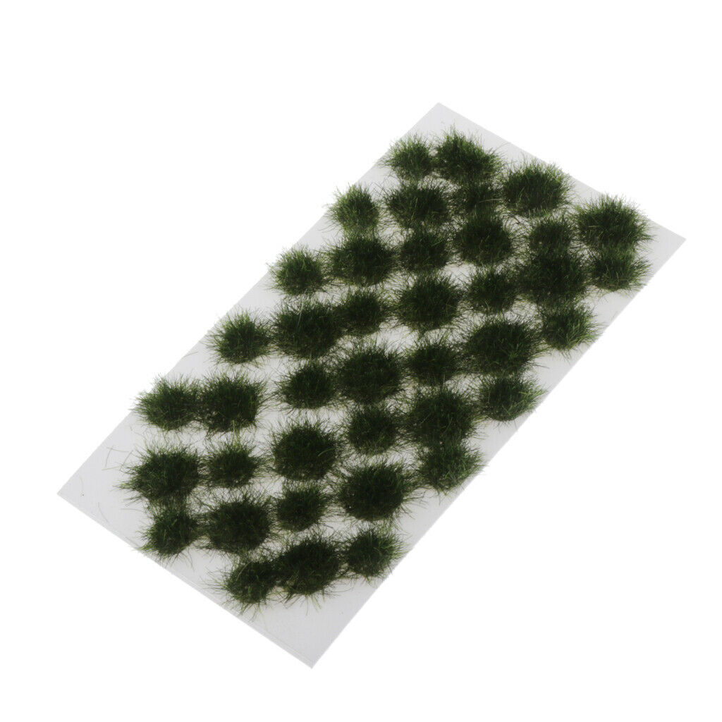 80pcs Studio Grass Tufts 1/72 1/48 1/35 for Making Military Patio Sandtray
