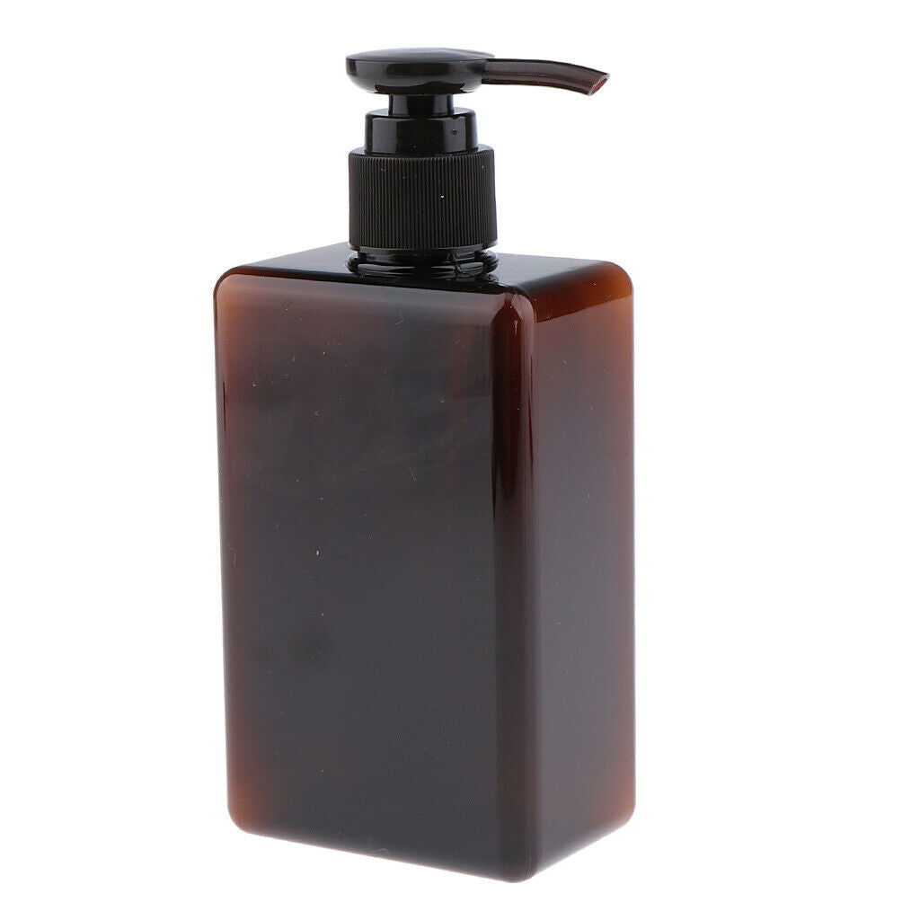 3Pcs 280ml Empty Pump Bottle Dispenser Shampoo Conditioner Bottle Container