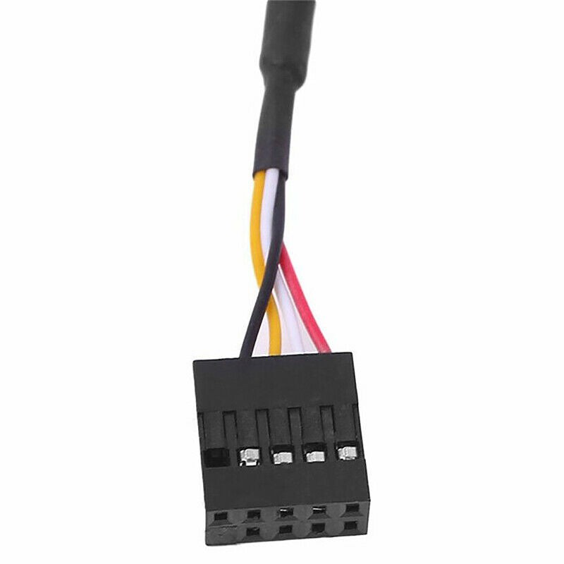 9Pin Motherboard Header To Dual 9-Pin Male Usb Extension Adapter Splitter CablG5