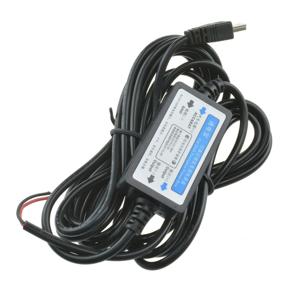 Mini USB Wire Cable Car Charger Kit for Camera Recorder DVR Exclusive Power Box