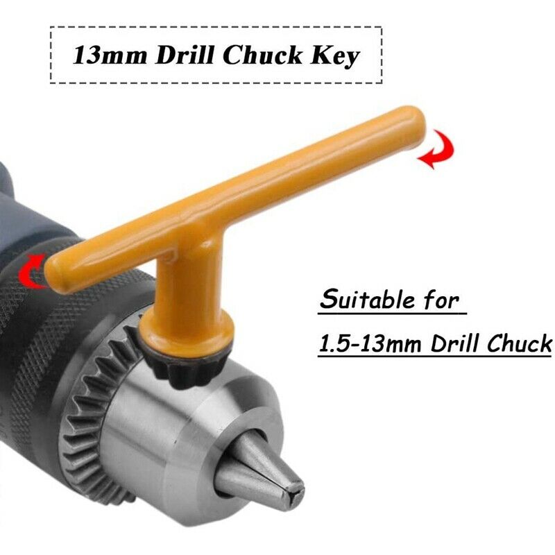 5 Pcs Replacement Drill Chuck Key Wrench Electric Drill Clamping Tool (ChuckT3O2