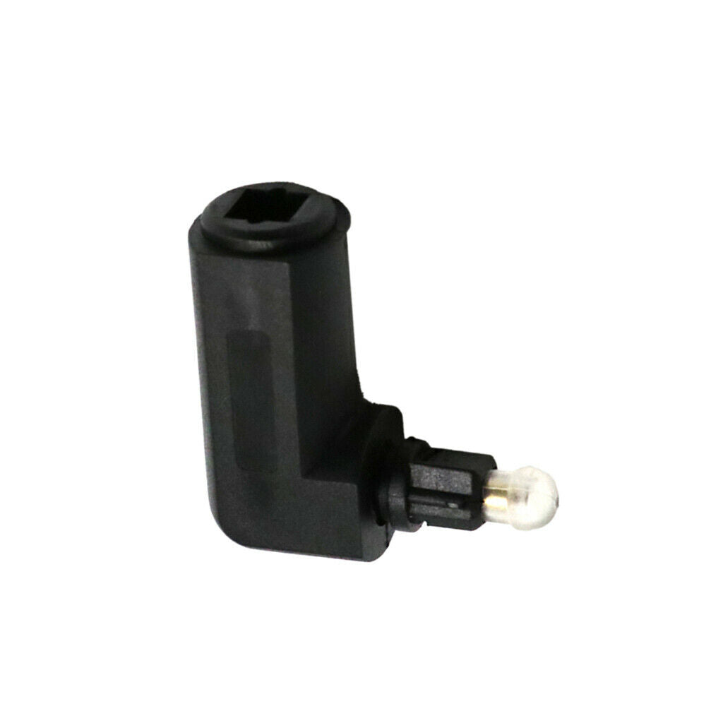 Tos Digital Optical   To 3.5mm Mini Plug 90 Degree Audio Adapter
