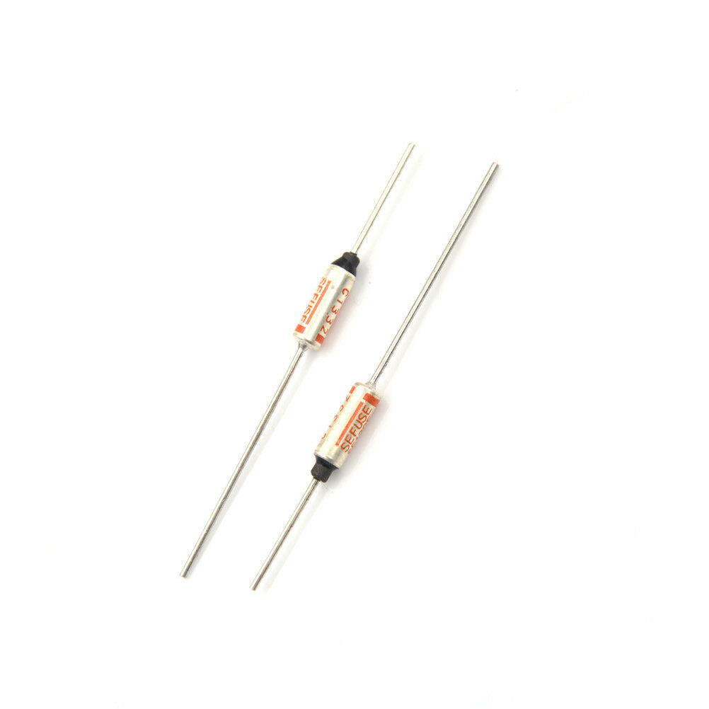 5pcs SF139E Sefuse Cutoffs Thermal Fuse 142°C 142 Celsius Degree 10A 2.l8