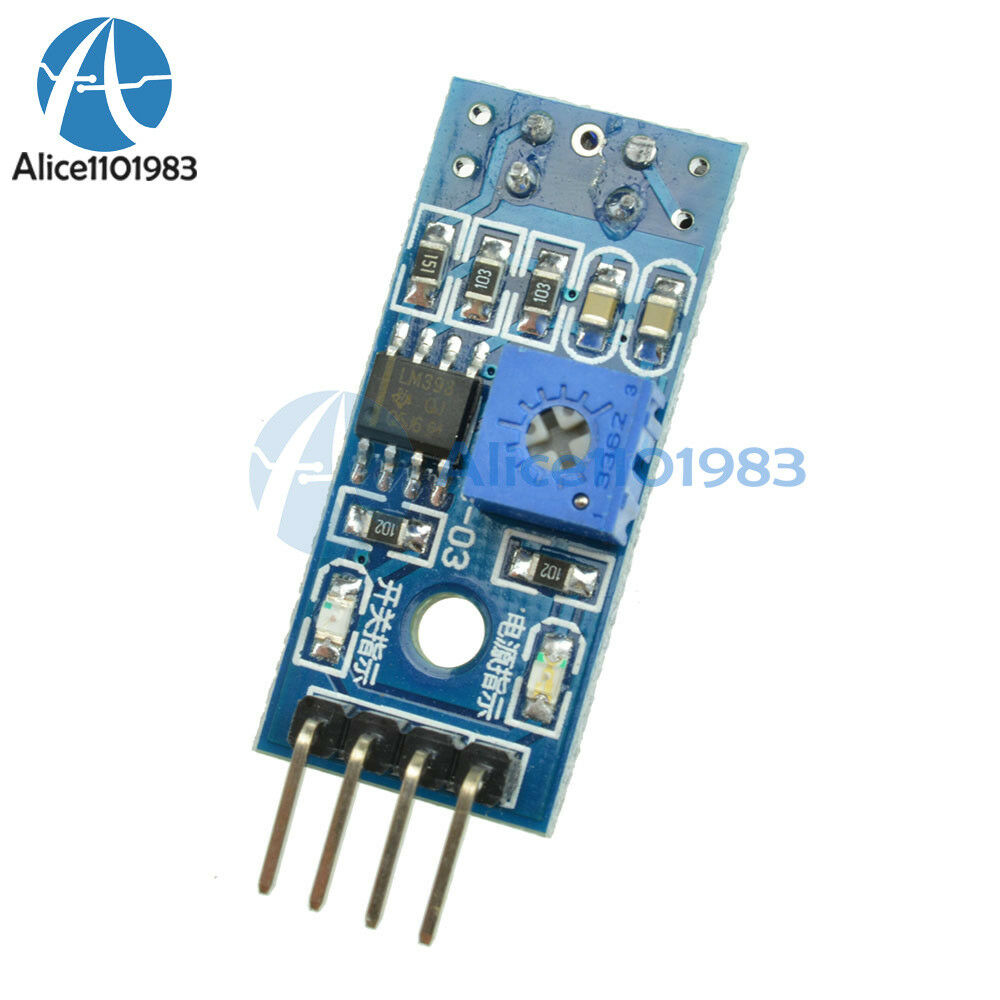 2PCS TCRT5000 Obstacle Avoidance Infrared Track Sensor Module 4Pin For Arduino