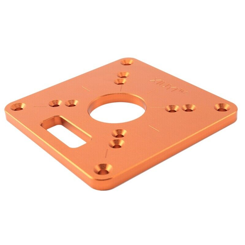 Universal RT0700C Aluminium Router Table Insert Plate Woodworking Benches WoodS6